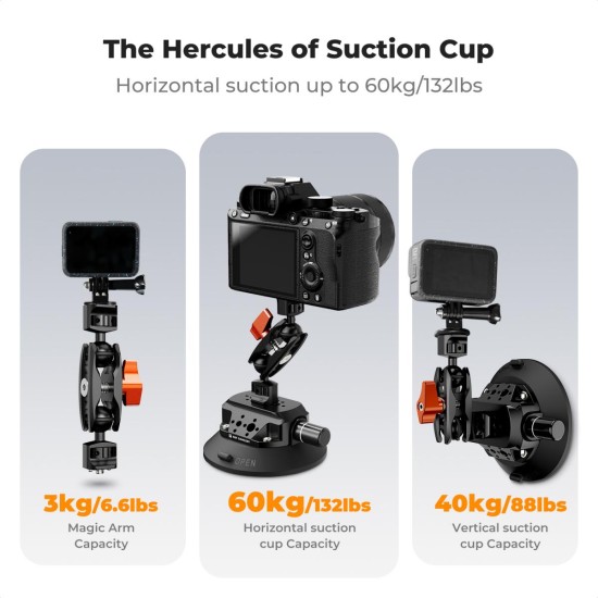 K&F Concept 4.5" Suction Cup